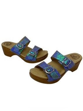 Dansko Sophie Iridescent Clog Sandals EU 38